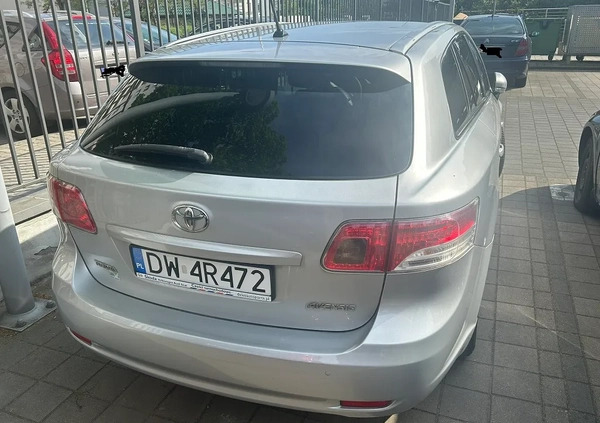 Toyota Avensis cena 25999 przebieg: 172200, rok produkcji 2010 z Wrocław małe 92